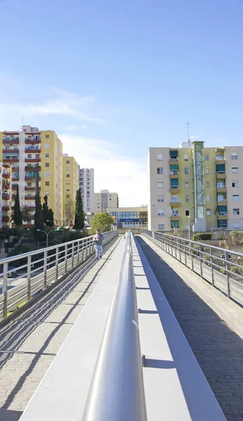 Ponte Mol Nou Barcellona Ore Luglio 2015 Catalogna Spagna — Foto Stock