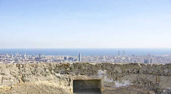 Carmelo Sığınaklar Barcelona Dan Haziran 2015 Catalunya Spanya — Stok fotoğraf