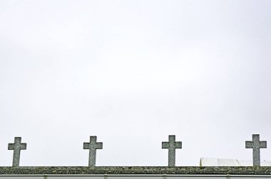 Asturias Navia Konseyindeki Villapedre Panoramisi, 15: 45. ; 14 Mayıs 2017; Asturias Prensliği, İspanya, Avrupa