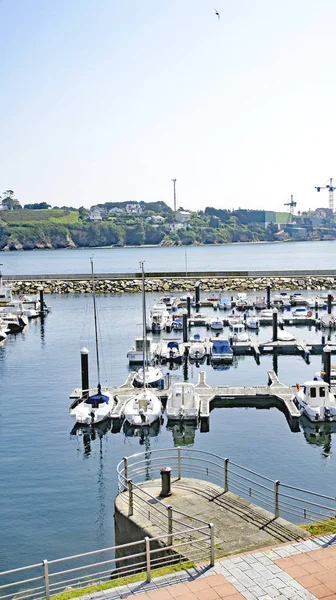 Zahrady Pobřeží Ribadeo Ria Ribadeo Nebo Maria Oriental Region Mayo — Stock fotografie