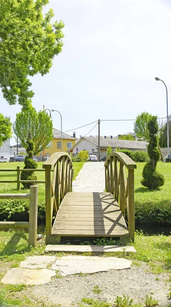 Jardins Meira 14H20 Maio 2016 Lugo Galiza Espanha Eiropa — Fotografia de Stock