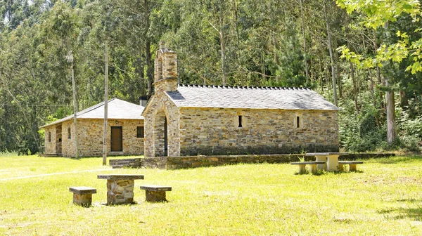 Hermitage Uma Área Descanso Maio 2016 Lugo Galiza Espanha — Fotografia de Stock