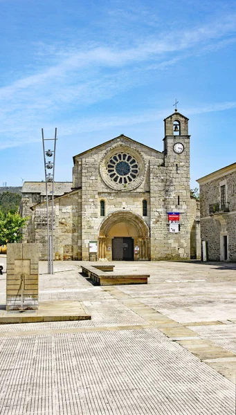 Monasterio Iglesia Concello Meira Meira Mayo 2016 Lugo Galicia España — Foto de Stock