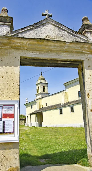 Kerk Van San Antonio Vilaselan Uur Mei 2016 Lugo Galicië — Stockfoto