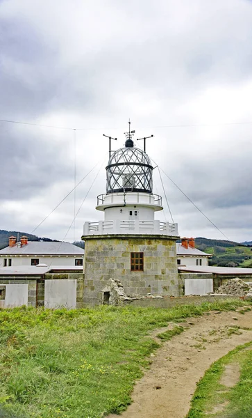 Panoramica Del Faro Estaca Bares Ore Maggio 2017 Corua Spagna — Foto Stock