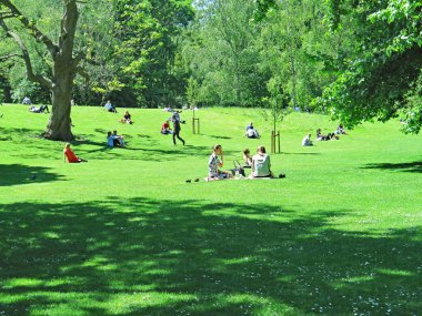 Londra 'nın genel görünümü, 16: 10. ; 15 Ağustos 2016; İngiltere, Avrupa
