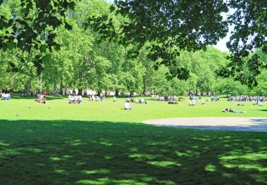 Londra 'nın genel görünümü, 16: 10. ; 15 Ağustos 2016; İngiltere, Avrupa