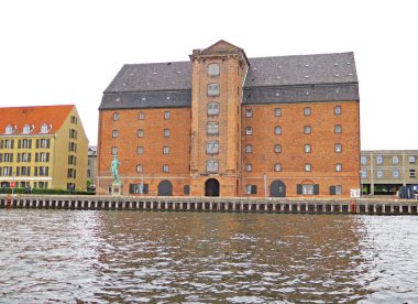 Kopenhag manzarası, 16: 15. ; 17 Mayıs 2017; Danimarka, Avrupa