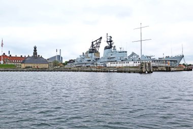 Kopenhag manzarası, 16: 15. ; 17 Mayıs 2017; Danimarka, Avrupa