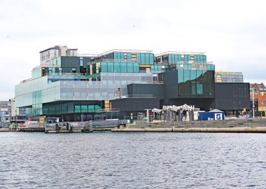 Kopenhag manzarası, 16: 15. ; 17 Mayıs 2017; Danimarka, Avrupa