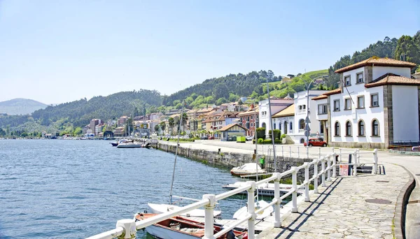 Vista San Esteban Pravia Principado Asturias Mayo 2017 Asturias España — Foto de Stock