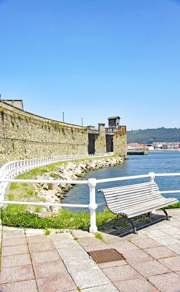 Overview San Esteban Pravia May 2017 Principality Asturias Spain Europe — Stock Photo, Image