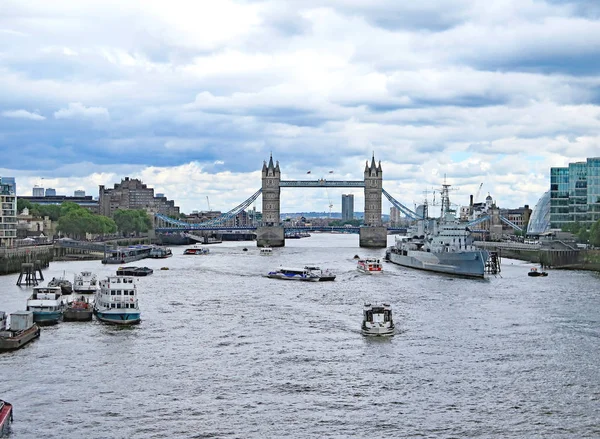 Vista General Londres Agosto 2016 Inglaterra Europa — Foto de Stock