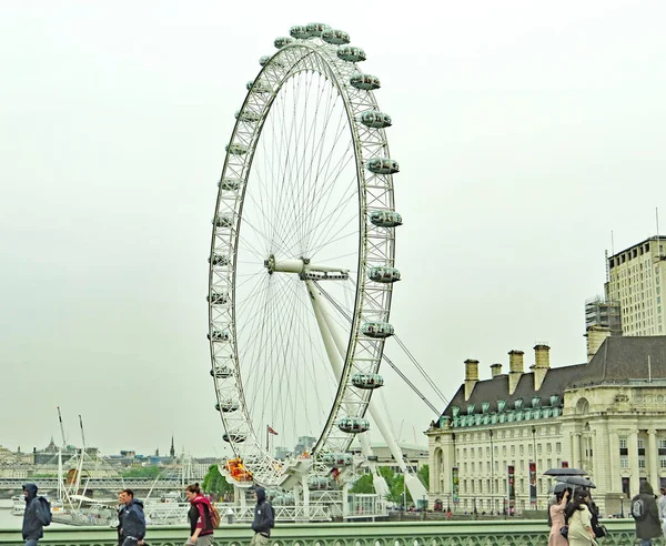 Översikt Över London Augusti 2016 England Europa — Stockfoto