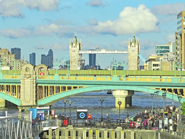 Vista General Londres Agosto 2016 Inglaterra Europa — Foto de Stock