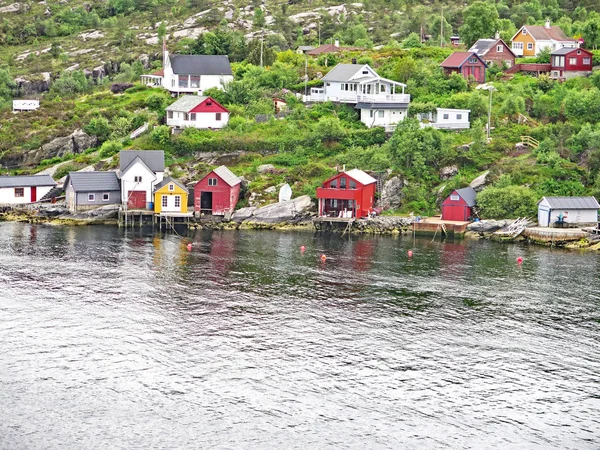 Paisagem Dos Fiordes Noruega Junho 2017 — Fotografia de Stock