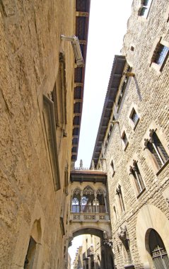 Barcelona 'daki rahiplerin evi ya da davaları, 12: 25. ; 18 Temmuz 2017; Katalunya, İspanya, Avrupa