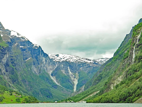 Landscape Norway Fjords June 2017 — Stock Photo, Image