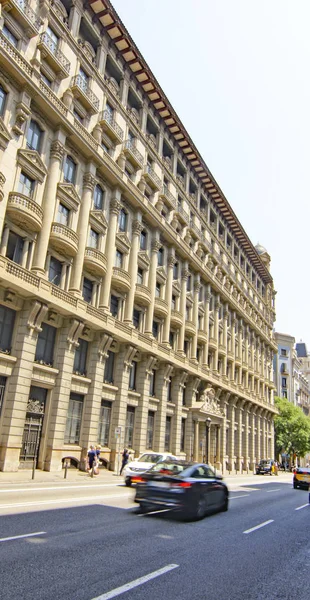 Antiguo Edificio Vía Layetana Barcelona Julio 2017 Cataluña España Europa — Foto de Stock