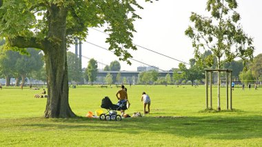 Düsseldorf Genel Müdürlüğü, 15: 30. ; 16 Ağustos, 2017; Almanya, Avrupa