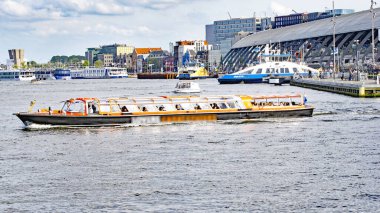 Overview of Amsterdam; 12:30 pm.; August 25, 2017; Holland, Netherlands, Europe