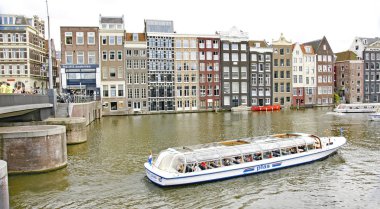 Overview of Amsterdam; 12:30 pm.; August 25, 2017; Holland, Netherlands, Europe