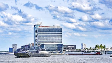 Overview of Amsterdam; 12:30 pm.; August 25, 2017; Holland, Netherlands, Europe