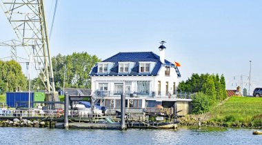 Panormica de Kinderdijk; 14:30 p.m.; 27 de Agosto de 2.017; Holanda, Pases, Bajos, Europa