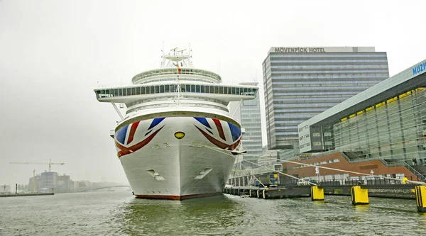 Přehled Amsterdamu Srpna 2016 Holandsko Nizozemsko Evropa — Stock fotografie