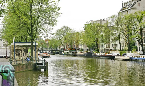 Vista General Amsterdam Agosto 2016 Holanda Países Bajos Europa — Foto de Stock