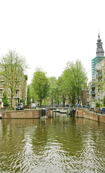 Vista General Amsterdam Agosto 2016 Holanda Países Bajos Europa — Foto de Stock