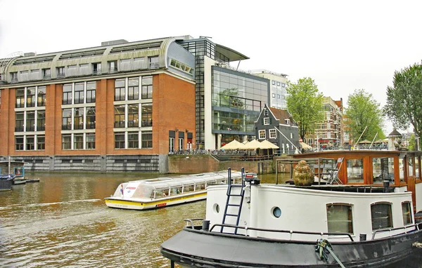 Přehled Amsterdamu Srpna 2016 Holandsko Nizozemsko Evropa — Stock fotografie