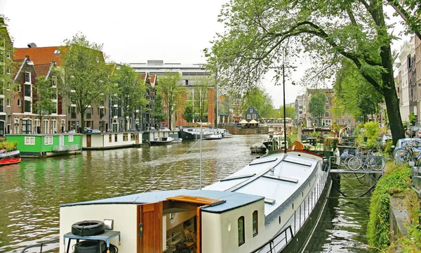 Overview Amsterdam August 2016 Holland Netherlands Europe — Stock Photo, Image