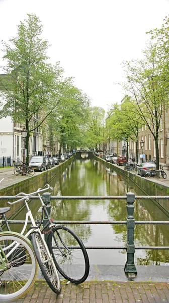 Vista General Ámsterdam Agosto 2017 Holanda Países Bajos Europa — Foto de Stock