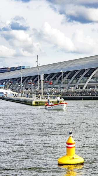 Overview Amsterdam August 2017 Holland Netherlands Europe — Stock fotografie