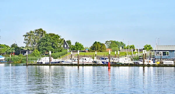 Panormica Kinderdijk Agosto 017 Holanda Pases Bajos Europa — Φωτογραφία Αρχείου