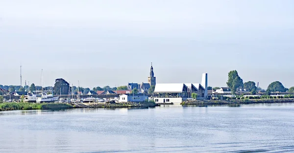 Panormica Kinderdijk Agosto 017 Holanda Pases Bajos Europa — Fotografia de Stock