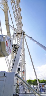 Barceloneta mahallesinde, öğlen 12: 40 'ta. ; 22 Temmuz 2016; Katalonya, İspanya, Avrupa