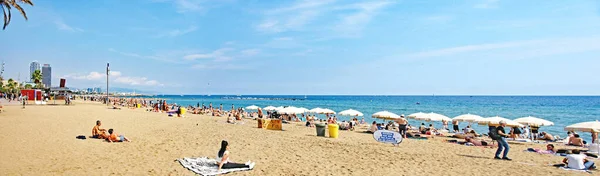 Blick Auf Den Strand Mit Der Skulptur Von Estel Ferit — Stockfoto