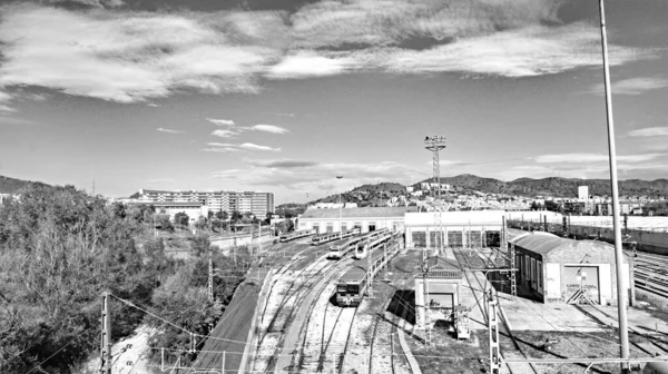 Oficinas Maquinista San Andrs Barcelona Junho 2018 Catalunha Espanha Europa — Fotografia de Stock