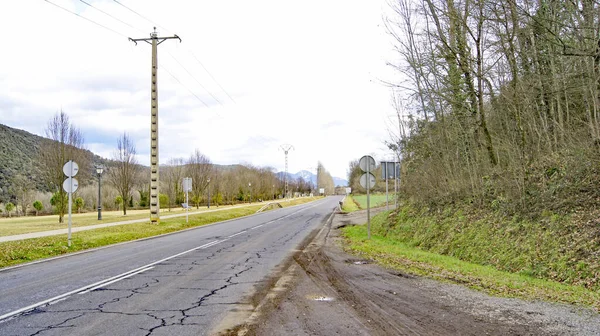 Osona Bölgesinde Olot Yolu Haziran 2018 Barselona Katalunya Spanya Avrupa — Stok fotoğraf