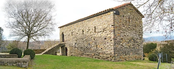 Monastery Sant Pere Casserres Вечора Junio 2016 Comarca Del Osona — стокове фото