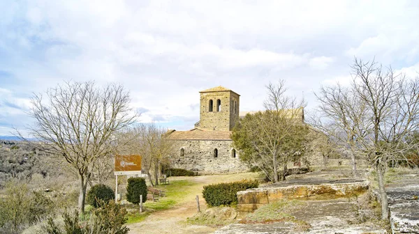 Klostret Sant Pere Casserres Junio 2016 Comarca Del Osona Barcelona — Stockfoto