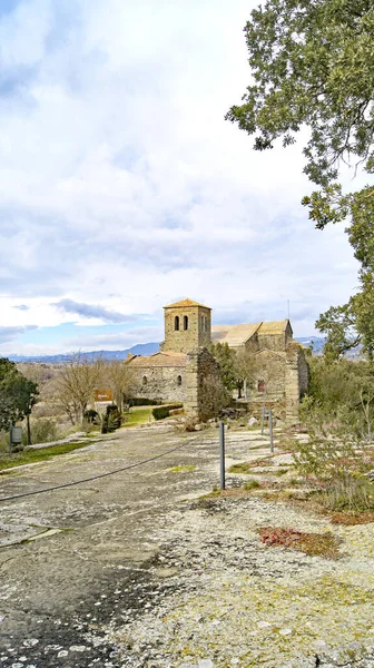 Mosteiro Sant Pere Casserres Junho 2016 Comarca Del Osona Barcelona — Fotografia de Stock