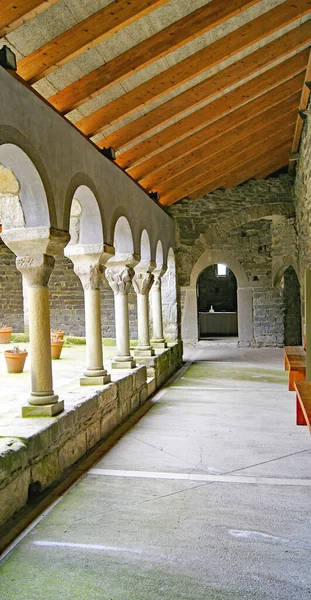 Klasztor Sant Pere Casserres Junio 2016 Comarca Del Osona Barcelona — Zdjęcie stockowe