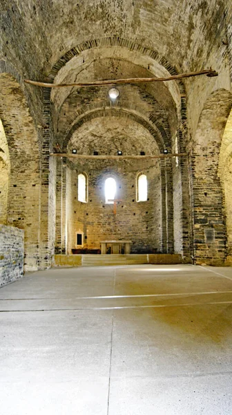 Sant Pere Casserres修道院 Junio 2016 Comarca Del Osona 巴塞罗那 西班牙加泰罗尼亚 — 图库照片
