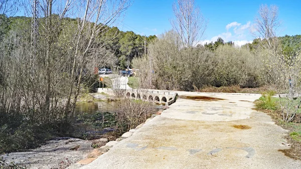 Natuurpark Sant Llorens Munt Obac Bages Valls Occidental Moyans Uur — Stockfoto