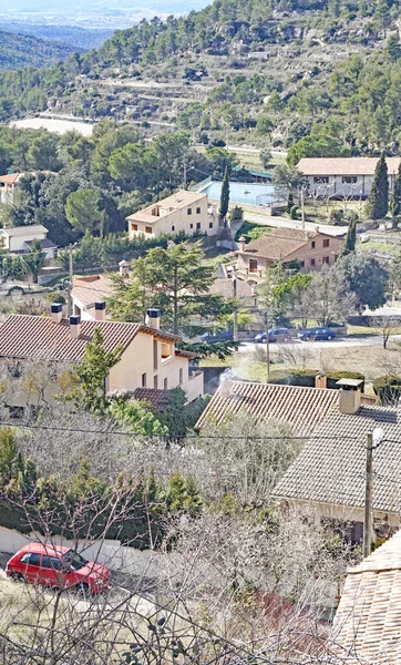 View Talamanca July 2017 Comarca Bages Barcelona Catalonia Spain Europe — Stock Photo, Image