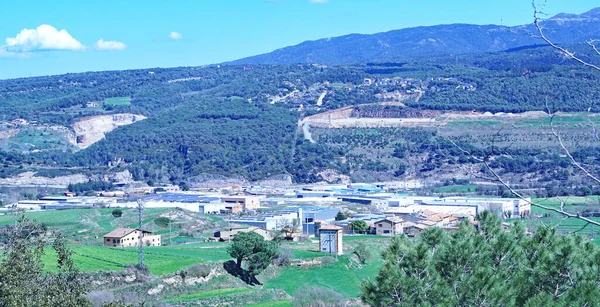 Landschap Van Osona Regio Juli 2019 Girona Catalonië Spanje Europa — Stockfoto