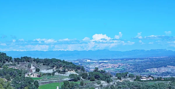 Landscape Osona Region July 2019 Girona Catalonia Spain Europe — Stock Photo, Image